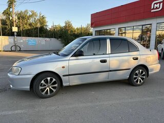 2008 Hyundai Accent ТагАЗ II, серебристый, 630000 рублей, вид 1