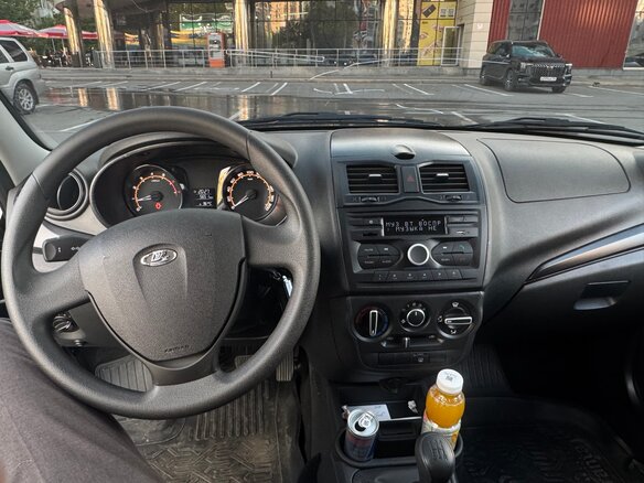 2025 Lada (ВАЗ) Granta I Рестайлинг, чёрный, 799000 рублей - вид 8