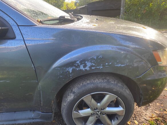 2011 Mitsubishi Outlander II Рестайлинг, серый, 700000 рублей - вид 5