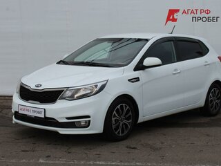 2017 Kia Rio III Рестайлинг, белый, 1015000 рублей, вид 1