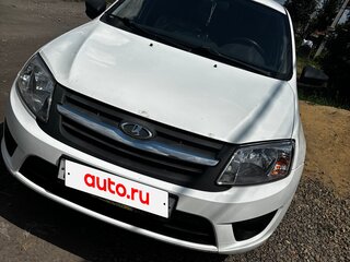 2016 Lada (ВАЗ) Granta I, белый, 480000 рублей, вид 4