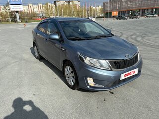 2011 Kia Rio III, голубой, 650000 рублей, вид 3
