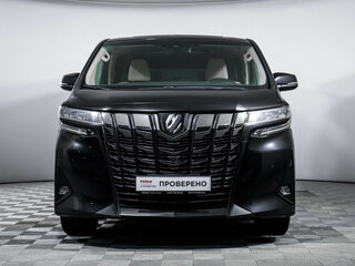 2021 Toyota Alphard III Рестайлинг, чёрный, 5500000 рублей, вид 2