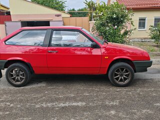 1990 Lada (ВАЗ) 2108, красный, 422142 рублей, вид 3