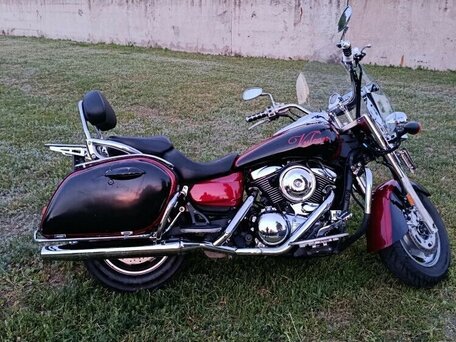 2008 Kawasaki VN1600 Vulcan, чёрный, 500000 рублей, вид 1