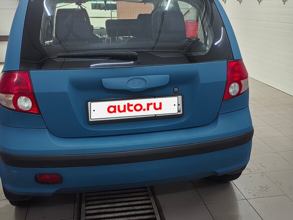 2004 Hyundai Getz I, синий, 280000 рублей - вид 6