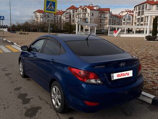2012 Hyundai Solaris I, синий, 520000 рублей, вид 5