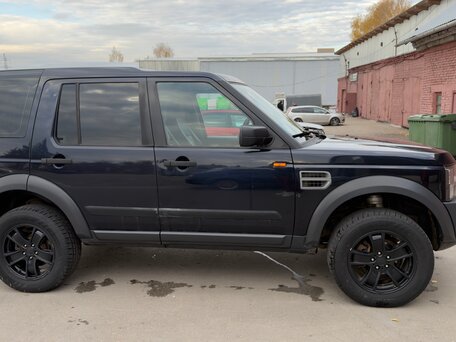 2007 Land Rover Discovery III, синий, 800000 рублей, вид 3