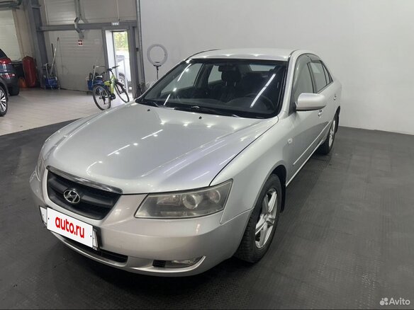 2007 Hyundai Sonata V (NF), серый, 500000 рублей - вид 2