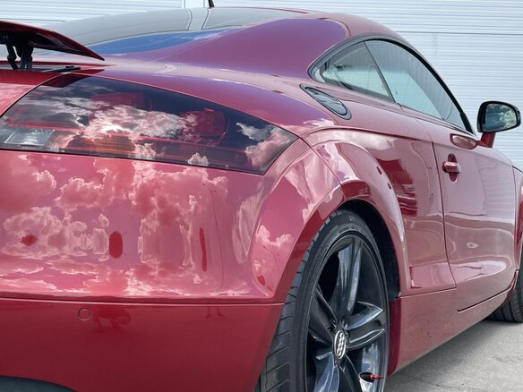 2007 Audi TT II (8J), красный - вид 24