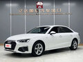 2022 Audi A4 35 TFSI V (B9) Рестайлинг, белый, 2300000 рублей
