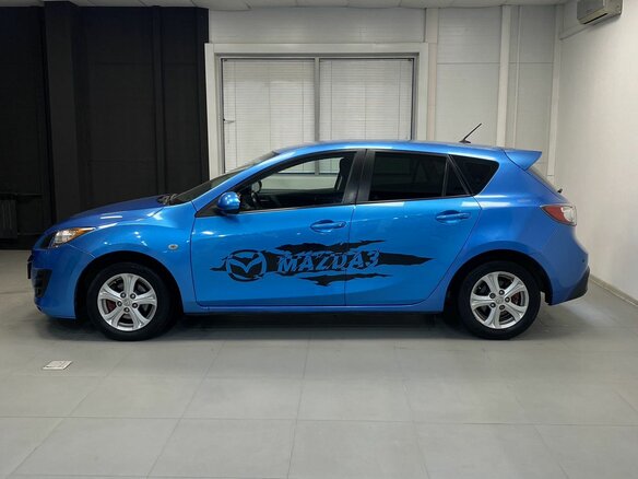 2011 Mazda 3 II (BL), голубой, 800000 рублей - вид 8