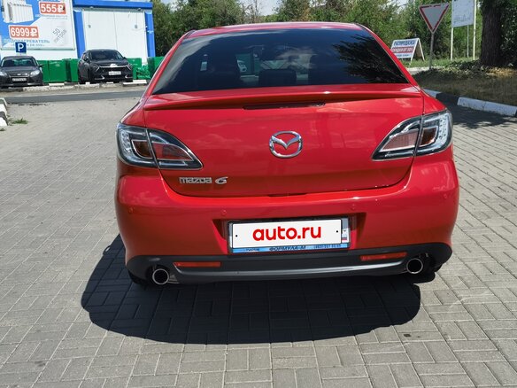 2008 Mazda 6 II (GH), красный, 1250000 рублей - вид 6