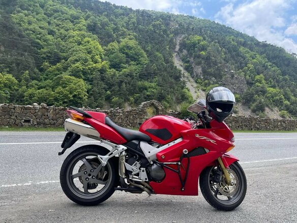2004 Honda VFR 800, красный, 490000 рублей - вид 5