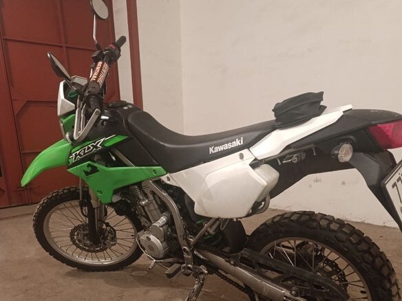 2015 Kawasaki KLX 250, зелёный, 360000 рублей - вид 4