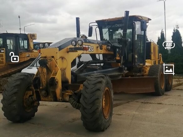 2011 John Deere 772G, жёлтый, 3550000 рублей - вид 10