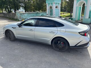 2024 Hyundai Sonata N-Line VIII (DN8) Рестайлинг, серый, 3890000 рублей, вид 4