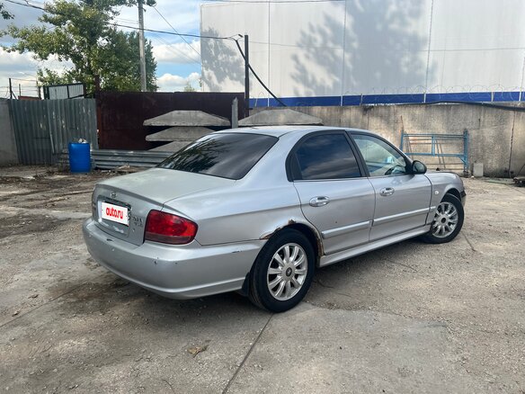 2006 Hyundai Sonata ТагАЗ IV (EF) Рестайлинг, серебристый - вид 6