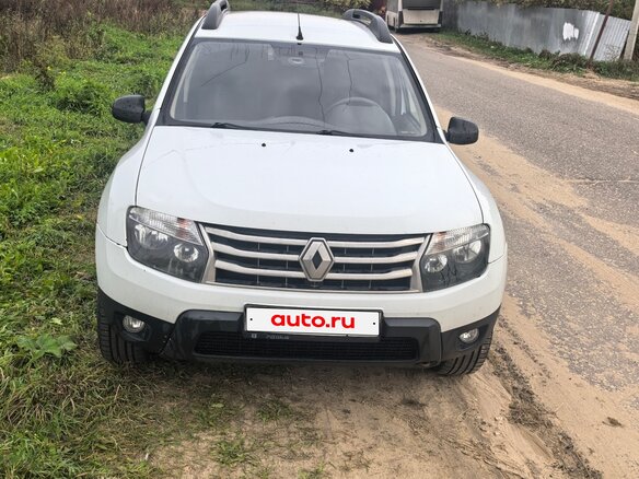 2014 Renault Duster I, белый, 672000 рублей
