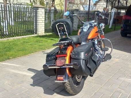 2015 Harley-Davidson Heritage, оранжевый, 1170000 рублей, вид 2