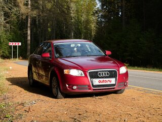 2006 Audi A4 III (B7), пурпурный, 599000 рублей, вид 3