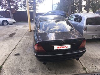 1999 Mercedes-Benz S-Класс 320 IV (W220), чёрный, 550000 рублей, вид 3