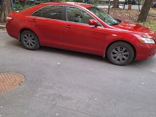2007 Toyota Camry VI (XV40), красный, 1130000 рублей, вид 4