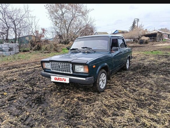 2008 Lada (ВАЗ) 2107, зелёный, 150000 рублей - вид 3