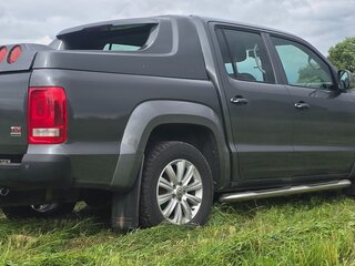 2013 Volkswagen Amarok Double Cab full-time I, серый, 1650000 рублей, вид 4