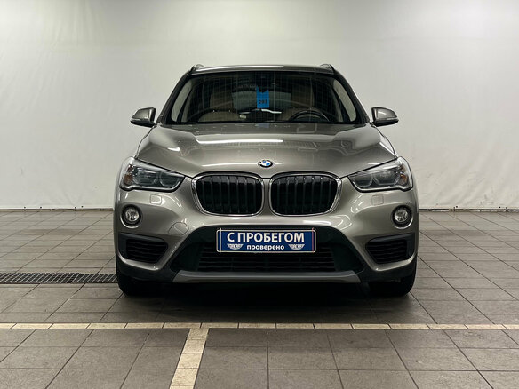 2018 BMW X1 18d sDrive II (F48), бежевый, 2180000 рублей - вид 4