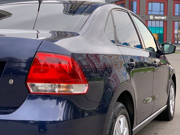 2012 Volkswagen Polo V, синий - вид 11