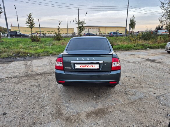 2011 Lada (ВАЗ) Priora I, серый, 420000 рублей - вид 8