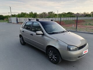 2007 Lada (ВАЗ) Kalina I, бежевый, 129999 рублей, вид 3