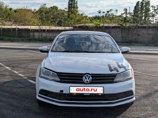 2015 Volkswagen Jetta VI Рестайлинг, белый, 650000 рублей, вид 3