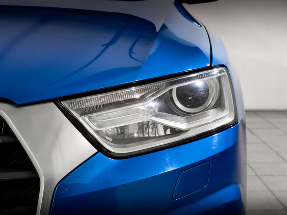 2015 Audi Q3 I (8U) Рестайлинг, голубой, 1955000 рублей - вид 16