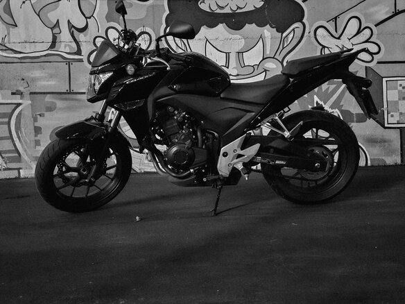 2013 Honda CB 400F, чёрный, 490000 рублей