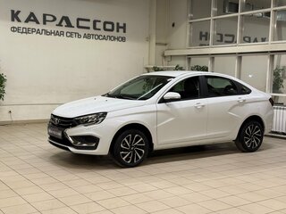 2025 Lada (ВАЗ) Vesta I Рестайлинг (NG), белый, 1390000 рублей, вид 1