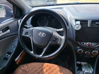 2011 Hyundai Solaris I, красный, 430000 рублей, вид 4