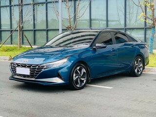 2022 Hyundai Elantra VII (CN7), синий, 1430000 рублей, вид 1