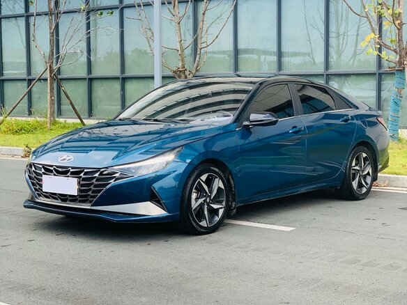 2022 Hyundai Elantra VII (CN7), синий, 1430000 рублей