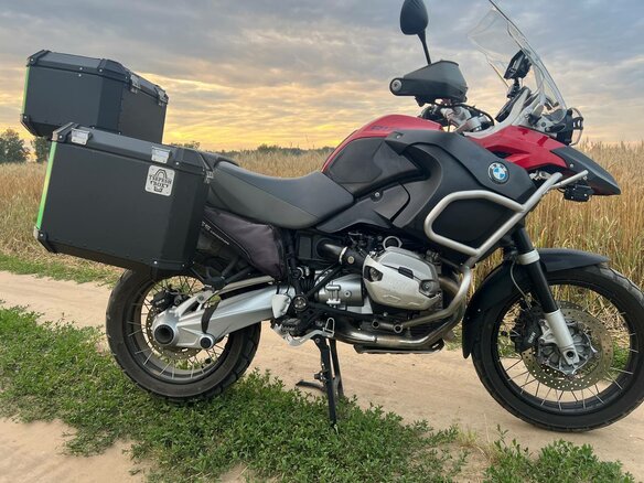2011 BMW R 1200 GS Adventure, красный, 850000 рублей - вид 7