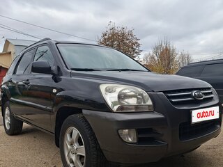 2007 Kia Sportage II, чёрный, 700000 рублей, вид 2