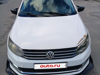 2017 Volkswagen Polo V Рестайлинг, жёлтый, 620000 рублей, вид 1