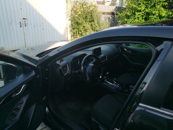 2013 Mazda 3 II (BL) Рестайлинг, чёрный, 1300000 рублей - вид 6