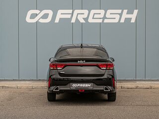 2021 Kia Rio IV Рестайлинг, чёрный, 1565000 рублей, вид 4