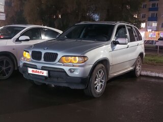 2004 BMW X5 3.0i I (E53) Рестайлинг, серебристый, 950000 рублей, вид 2