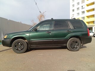 2002 Subaru Forester II, зелёный, 380000 рублей, вид 4
