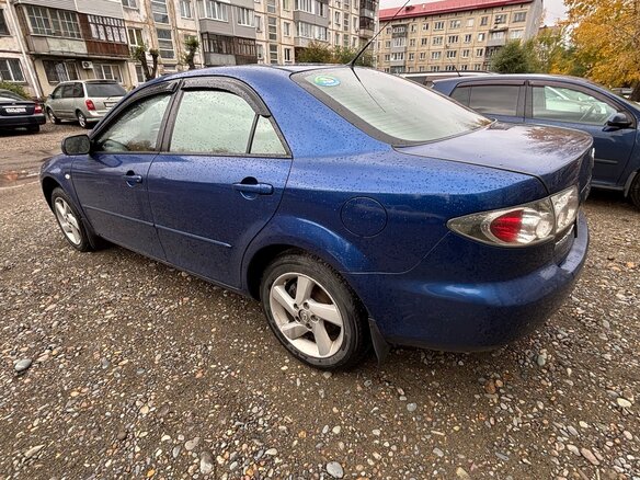 2004 Mazda 6 I (GG), синий, 480000 рублей - вид 4