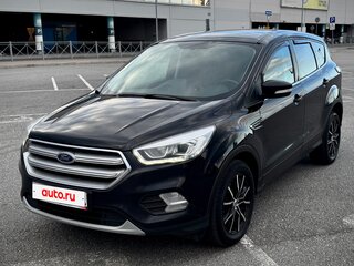 2017 Ford Kuga II Рестайлинг, чёрный, 1599000 рублей, вид 2
