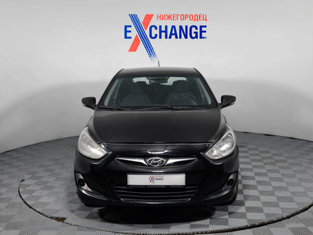 2011 Hyundai Solaris I, чёрный, 563000 рублей, вид 1